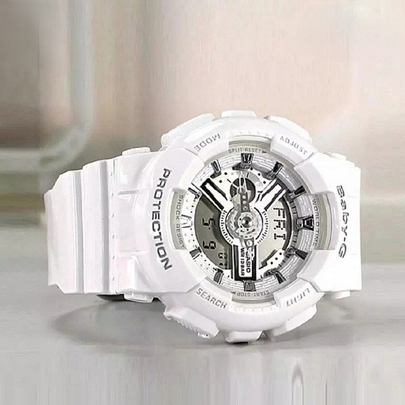 Casio Baby G Snow White Silver Bells Series Premium G-Shock - Picture 6 of 13